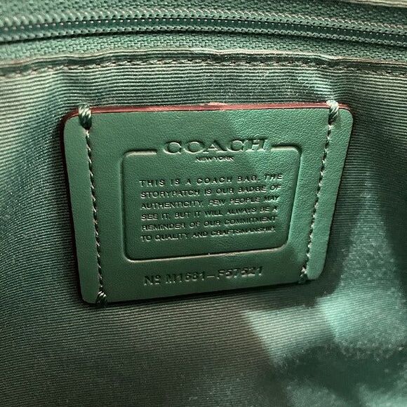 Coach Mini Satchel Handbag F57521 - Picture 5 of 6